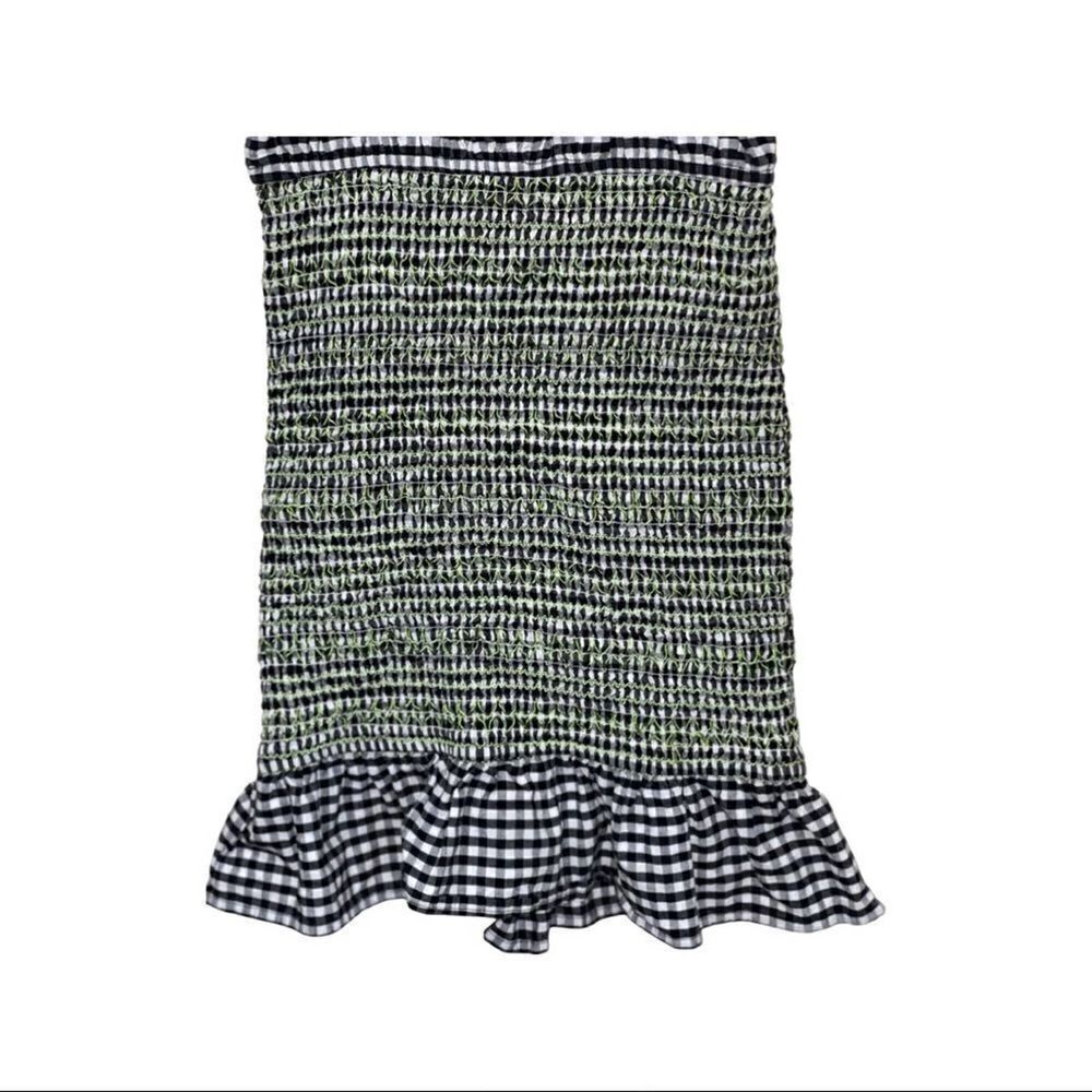 Urban outfitters smocked plaid dress size medium - Picture 6 of 8